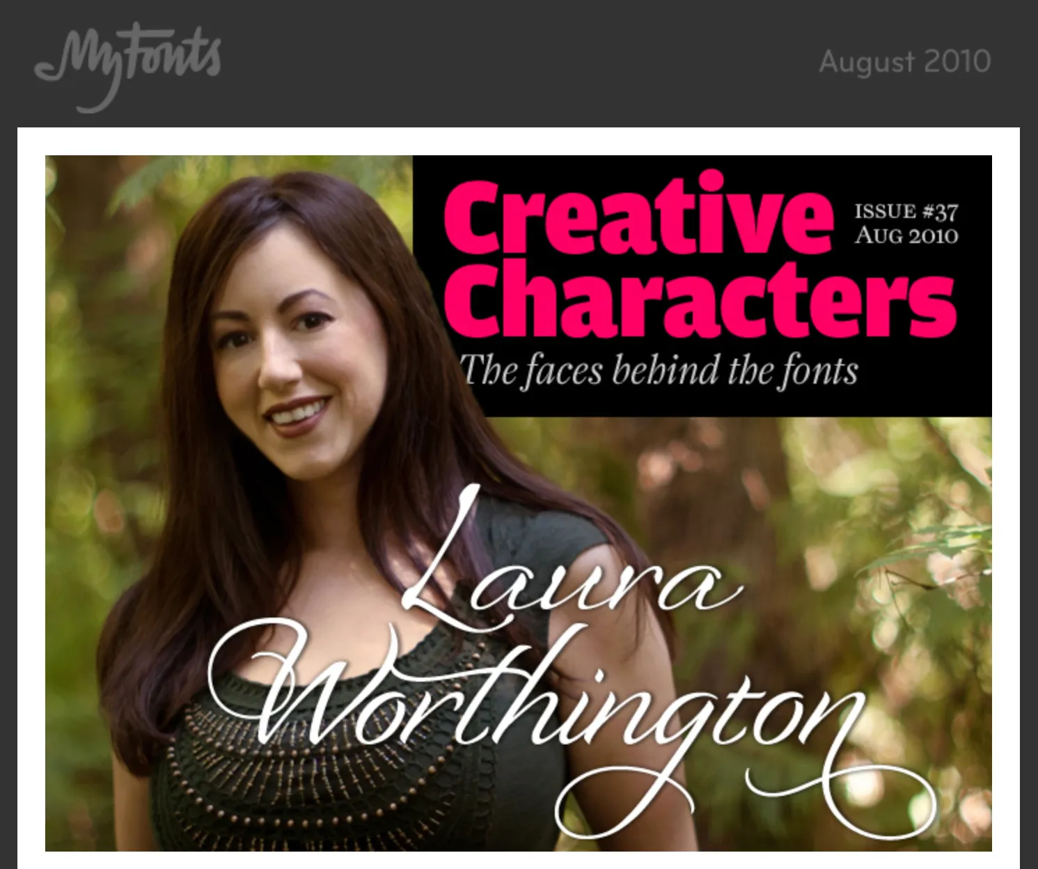 MyFonts Creative Characters